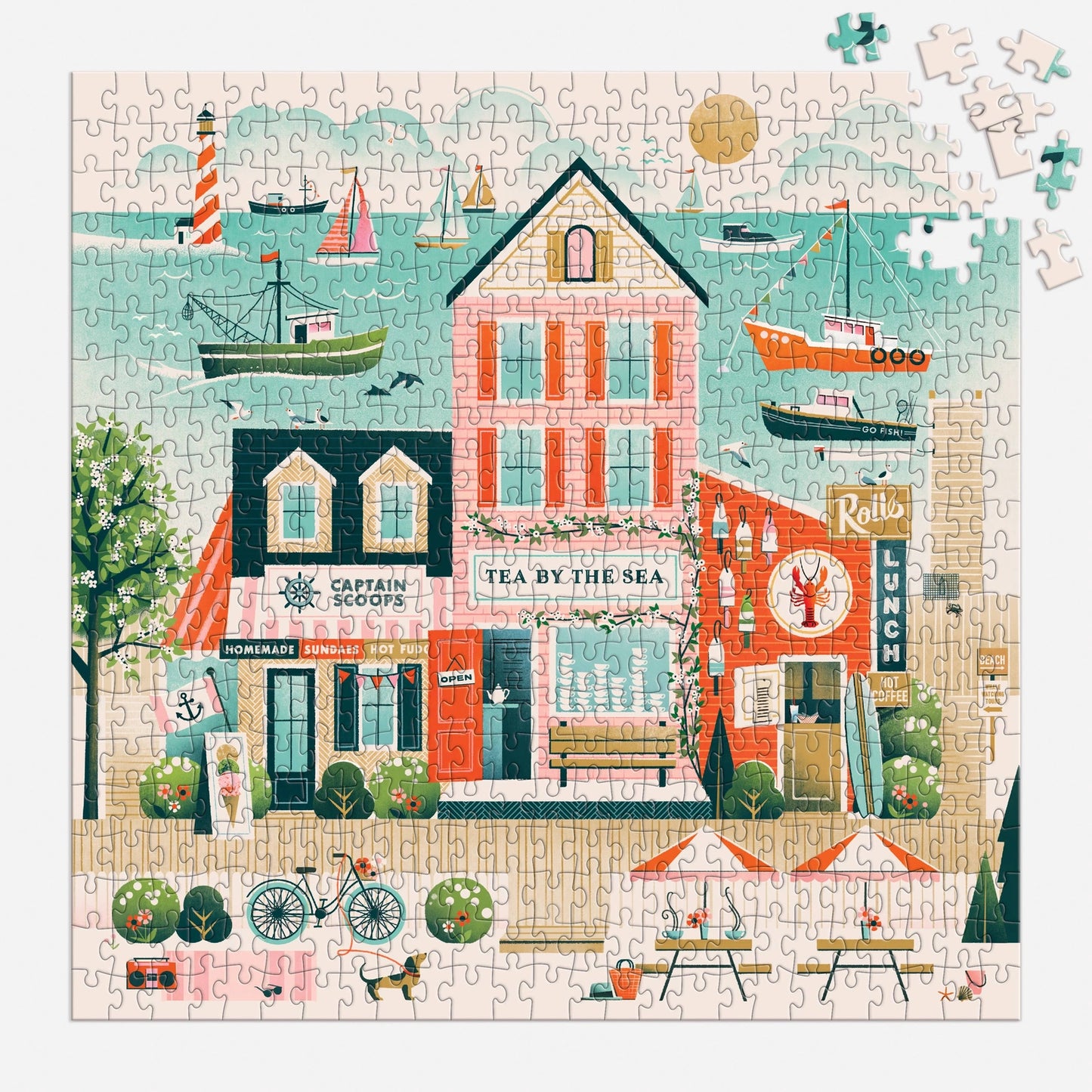 Puzzle - Beside the Sea (500 Piece)