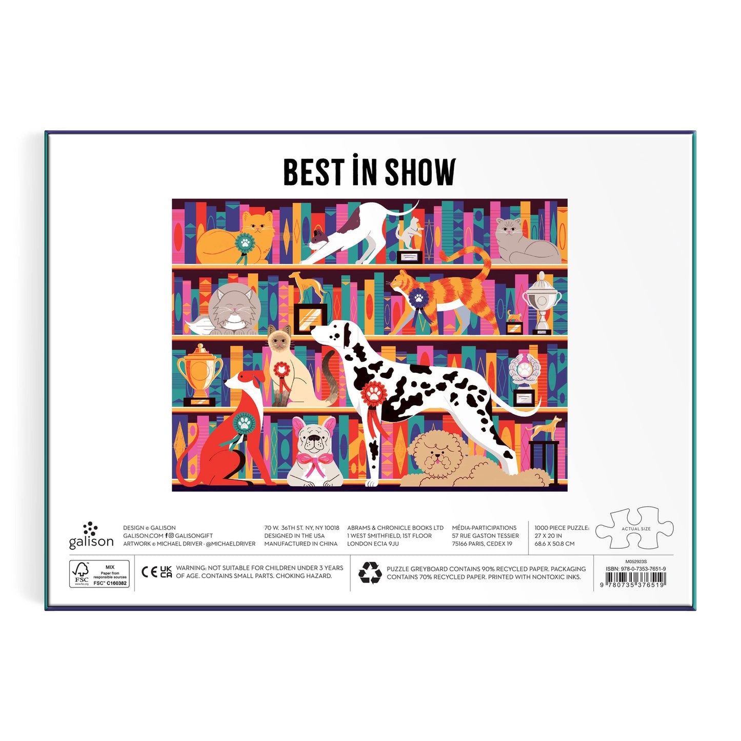 Puzzle - Best In Show (1000 Piece)