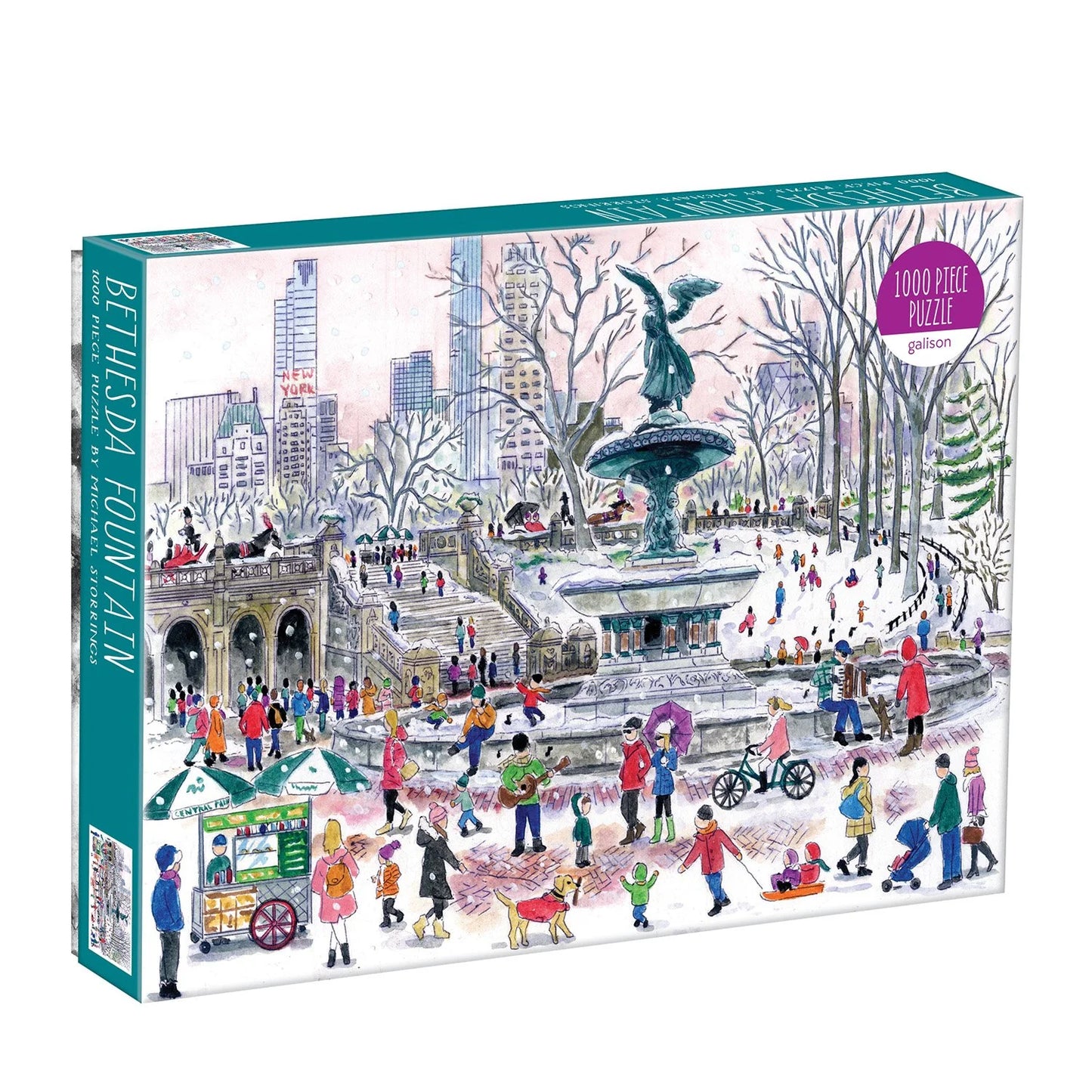 Puzzle - Michael Storrings Bethesda Fountain (1000 Piece)