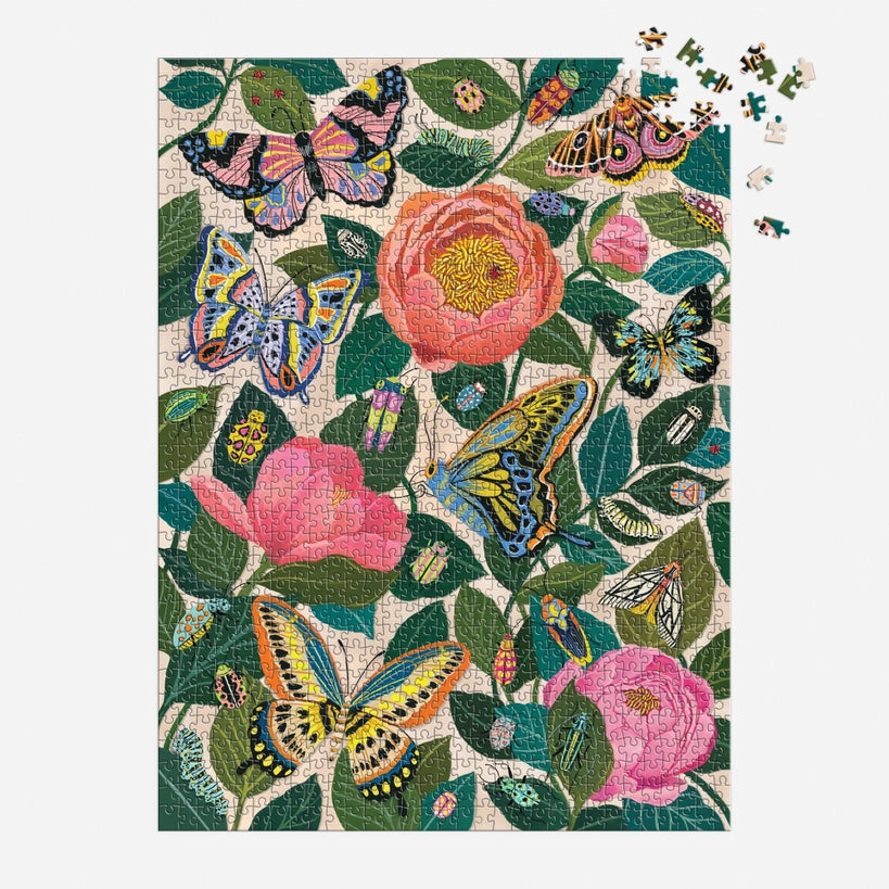 Puzzle - Between the Blooms (1000 Piece Foil)