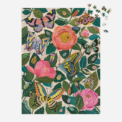 Puzzle - Between the Blooms (1000 Piece Foil)