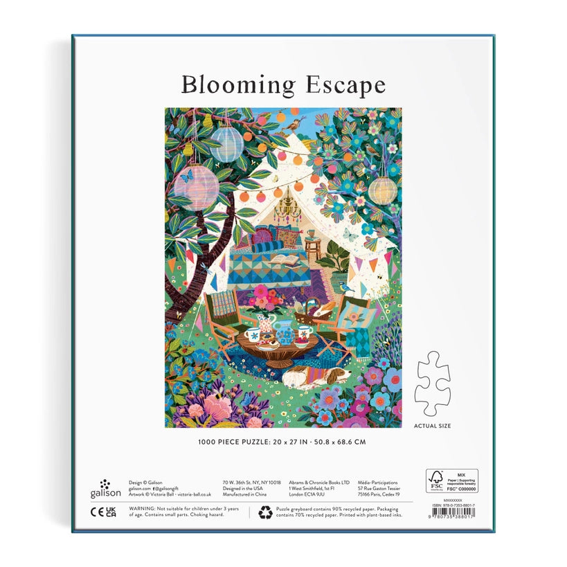 Puzzle - Victoria Ball Blooming Escape (1000 Piece)