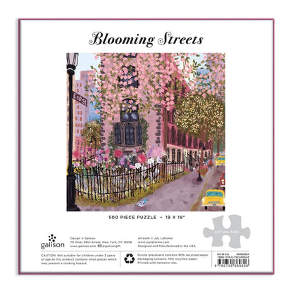 Puzzle - Blooming Streets (500 Piece)