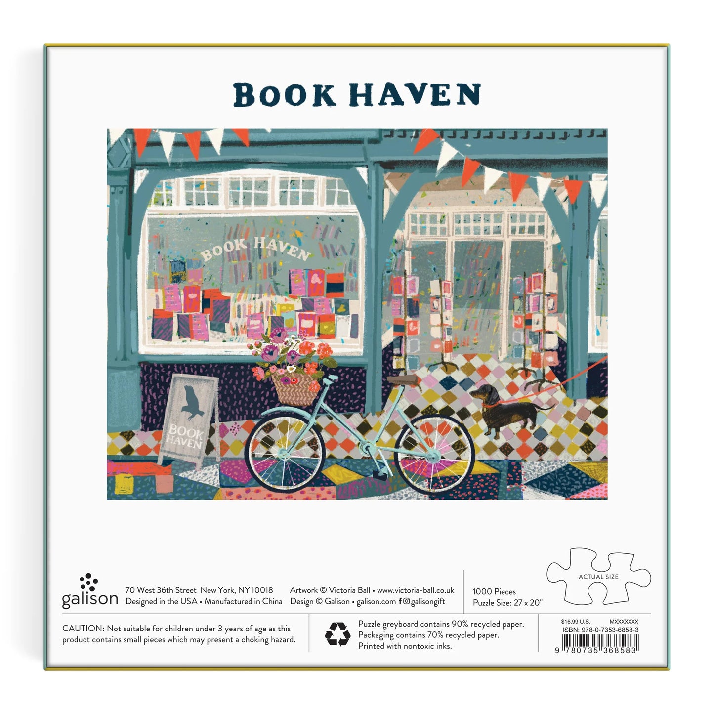 Puzzle - Book Haven (1000 Piece)