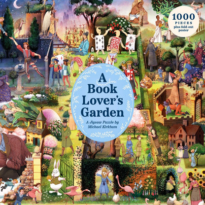 Puzzle - A Book Lover's Garden (1000 Piece)