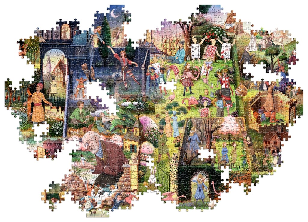 Puzzle - A Book Lover's Garden (1000 Piece)