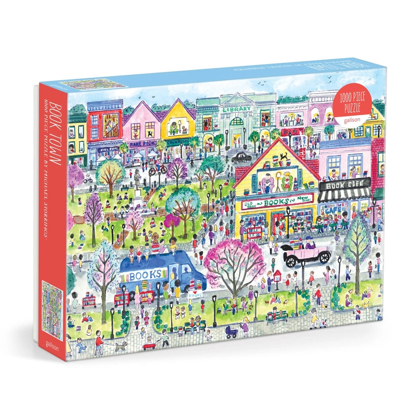 Puzzle - Michael Storrings Book Town (1000 Piece)