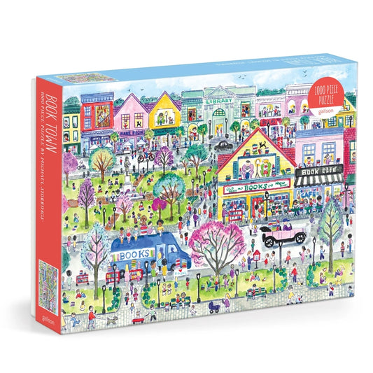 Puzzle - Michael Storrings Book Town (1000 Piece)