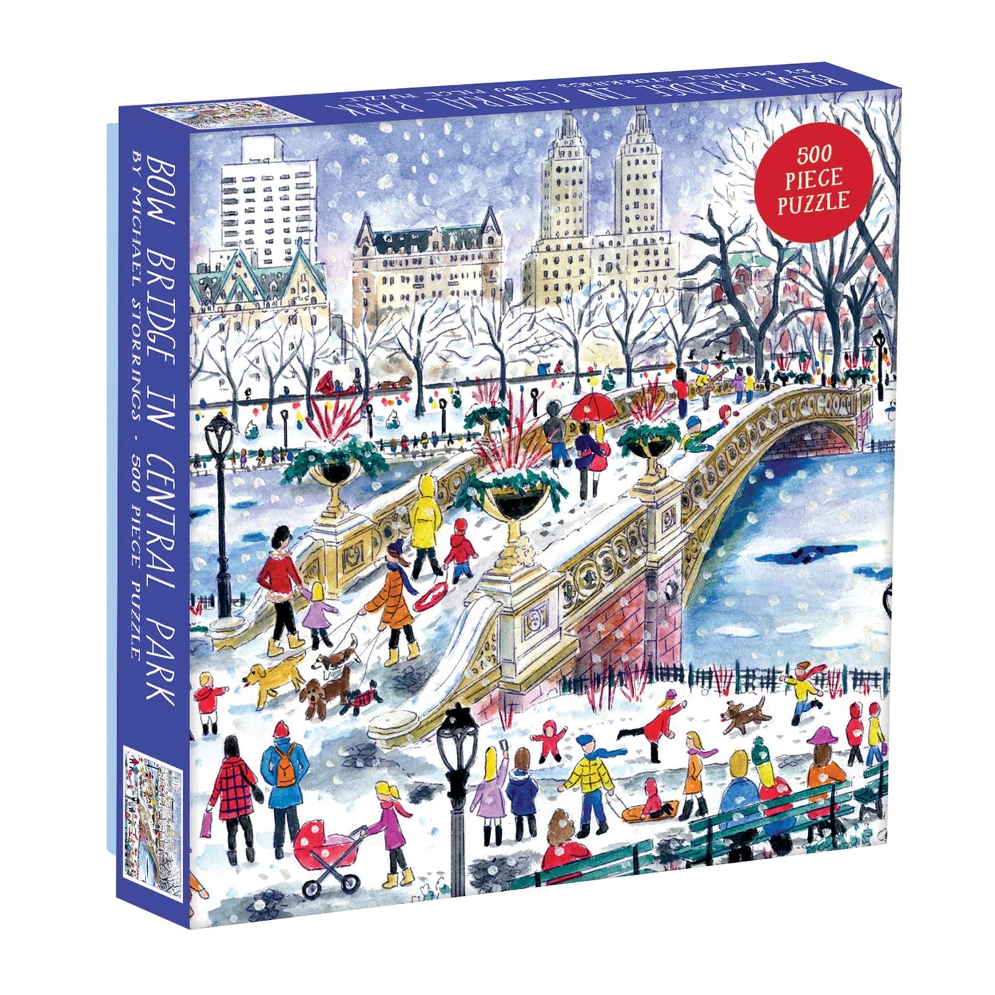 Puzzle - Michael Storrings Bow Bridge in Central Park (500 Piece)