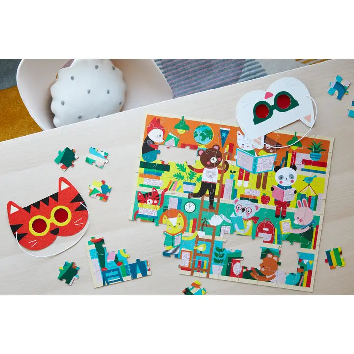 Puzzle - Busy Readers Decoder (100 Piece)