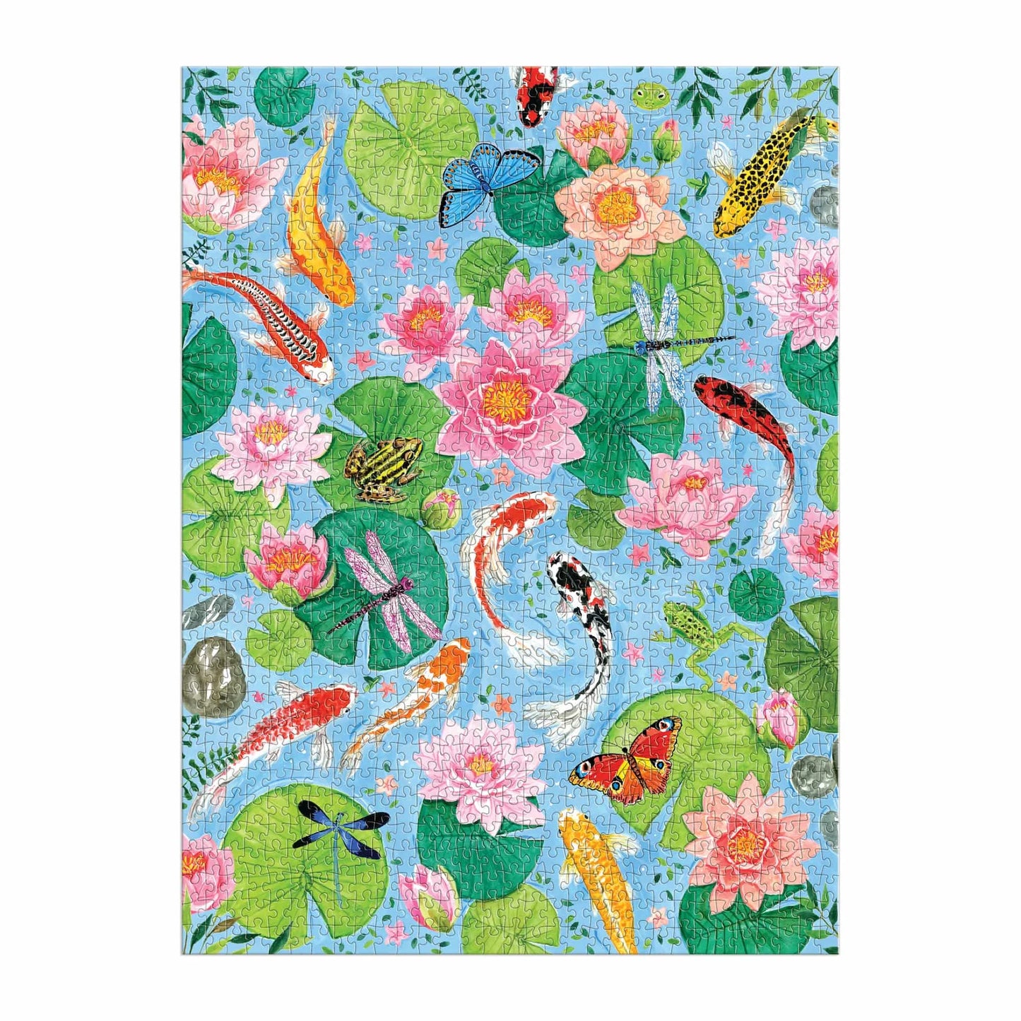 Puzzle - By The Koi Pond (1000 Piece)