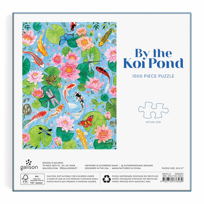 Puzzle - By The Koi Pond (1000 Piece)