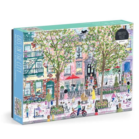 Puzzle - Michael Storrings Cats in the City (1000 Piece)