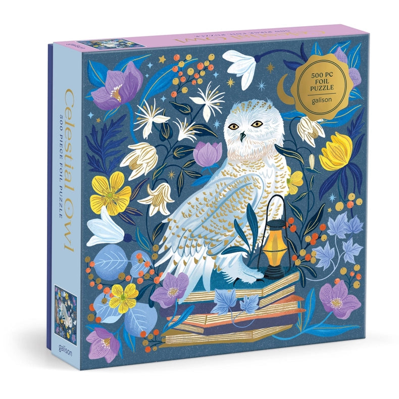 Puzzle - Celestial Owl (500 Piece Foil)