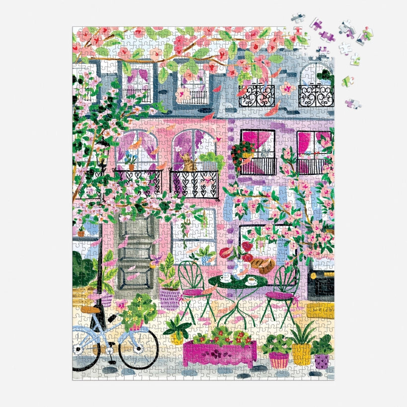 Puzzle - Cherry Lane Blossoms (1000 Piece)