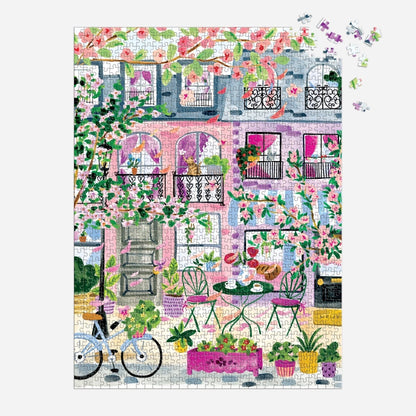 Puzzle - Cherry Lane Blossoms (1000 Piece)