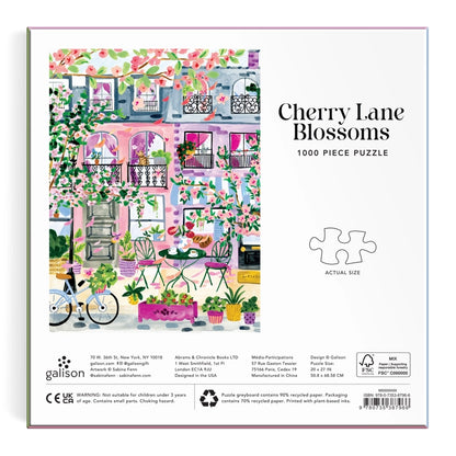 Puzzle - Cherry Lane Blossoms (1000 Piece)