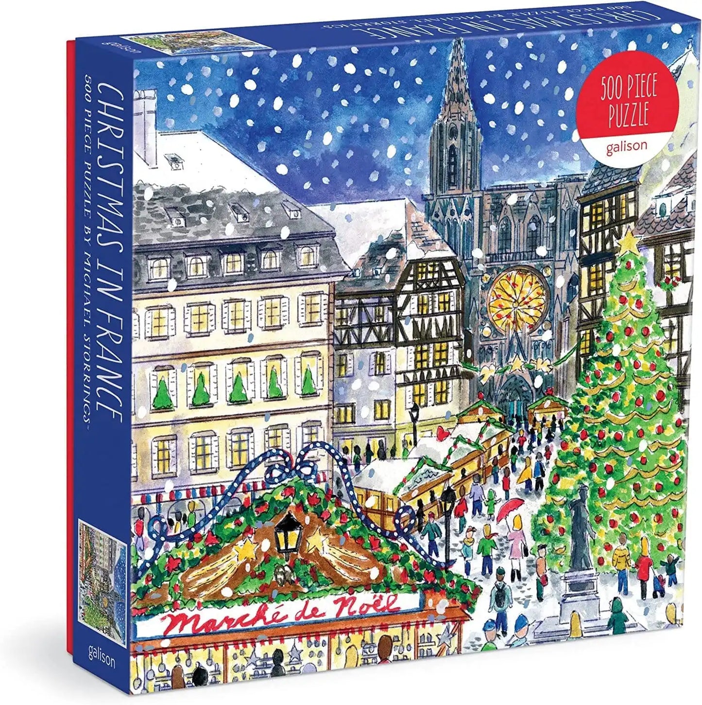 Puzzle - Michael Storrings Christmas in France (500 Piece)