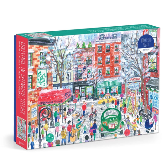 Puzzle - Michael Storrings Christmas in Greenwich Village (1000 Piece)