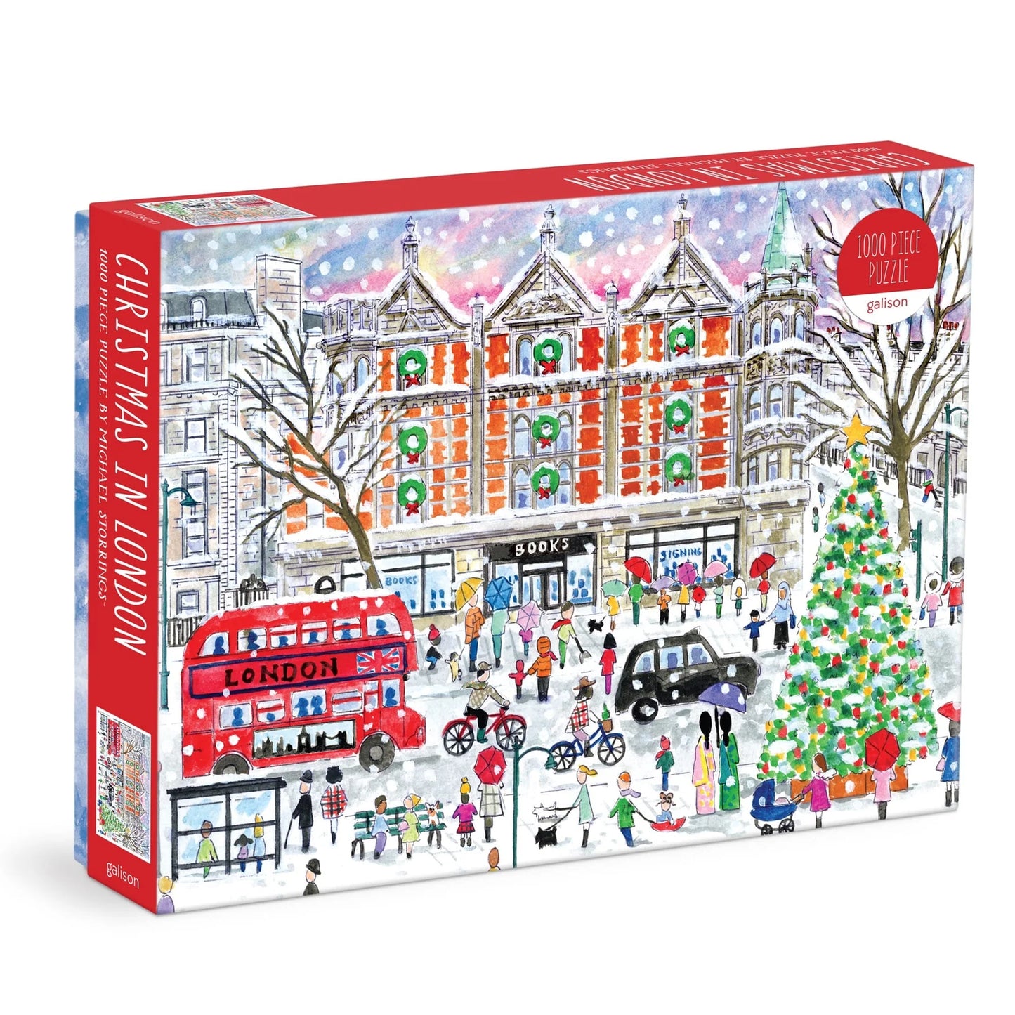 Puzzle - Michael Storrings Christmas in London (1000 Piece)