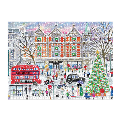 Puzzle - Michael Storrings Christmas in London (1000 Piece)