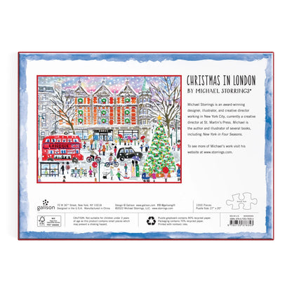 Puzzle - Michael Storrings Christmas in London (1000 Piece)