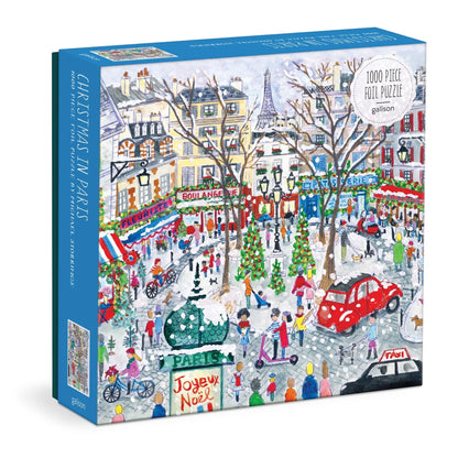 Puzzle - Michael Storrings Christmas in Paris (1000 Piece Foil)