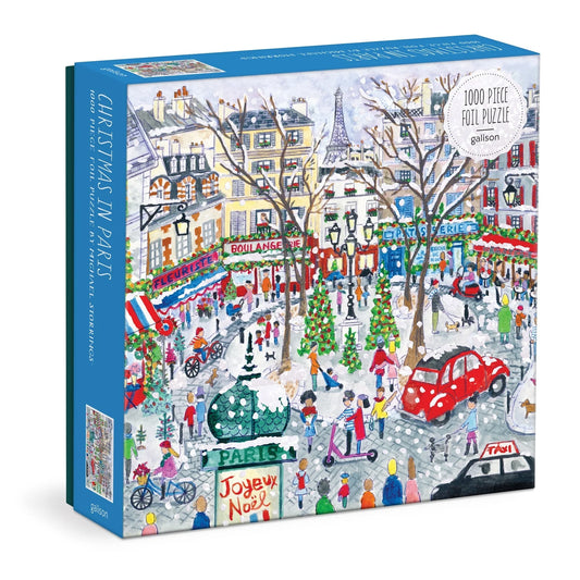 Puzzle - Michael Storrings Christmas in Paris (1000 Piece Foil)