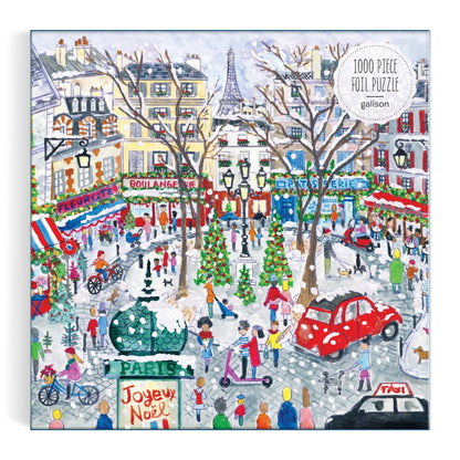 Puzzle - Michael Storrings Christmas in Paris (1000 Piece Foil)