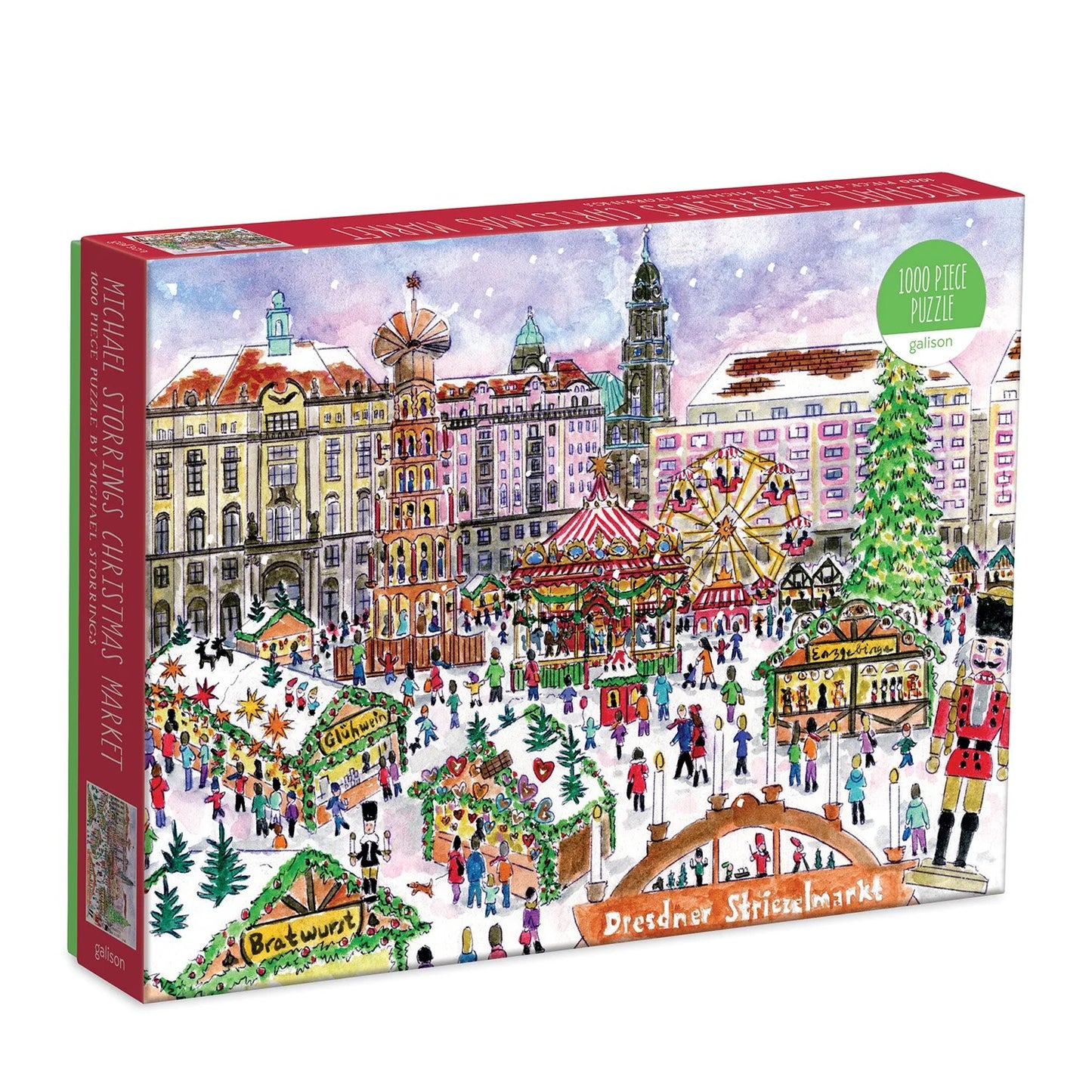 Puzzle - Michael Storrings Christmas Market in Dresden (1000 Piece)