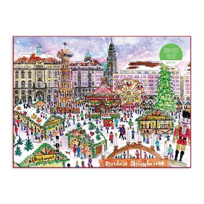 Puzzle - Michael Storrings Christmas Market in Dresden (1000 Piece)