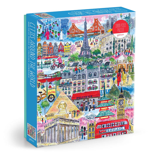 Puzzle - Michael Storrings Cities Around the World (1000 Piece)