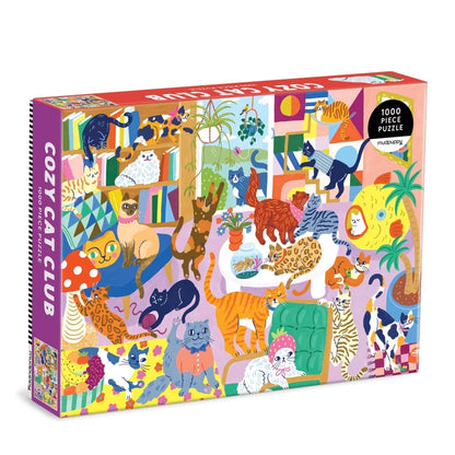 Puzzle - Cozy Cat Club (1000 Piece)