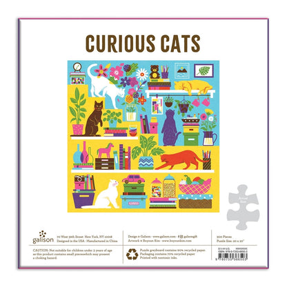 Puzzle - Curious Cats (500 Piece)