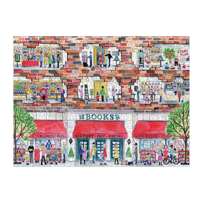 Puzzle - Michael Storrings A Day at the Bookstore (1000 Piece)