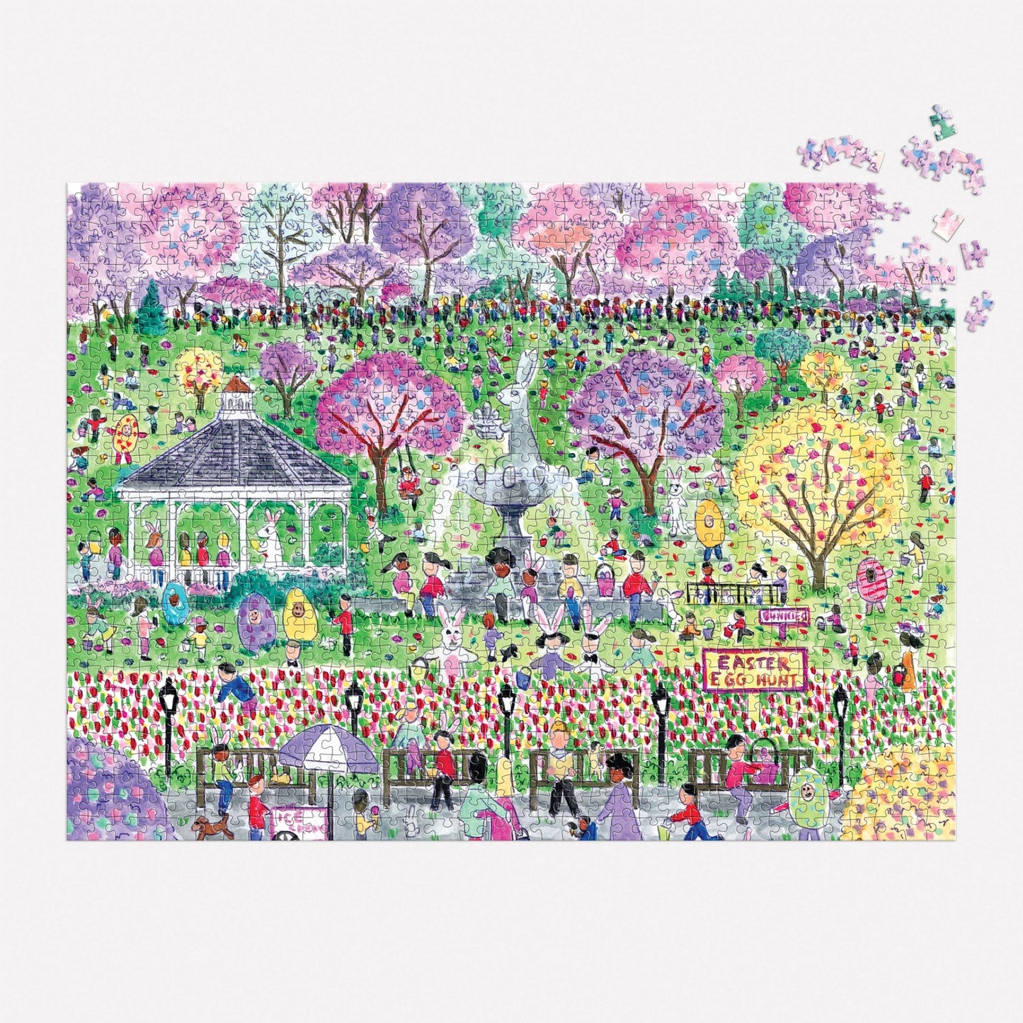 Puzzle - Michael Storrings Easter Egg Hunt (1000 Piece)