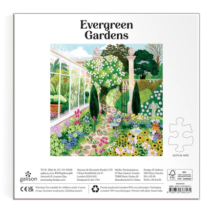 Puzzle - Evergreen Gardens (500 Piece)