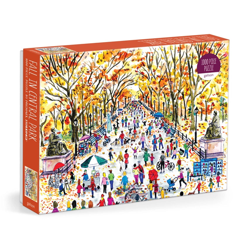 Puzzle - Michael Storrings Fall in Central Park (1000 Piece)