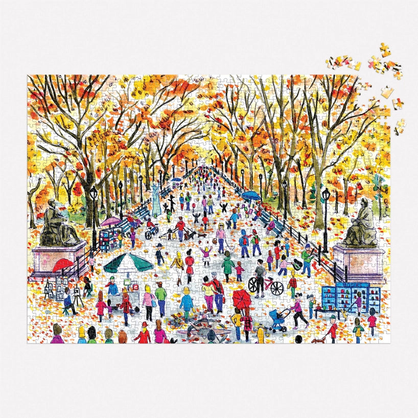 Puzzle - Michael Storrings Fall in Central Park (1000 Piece)