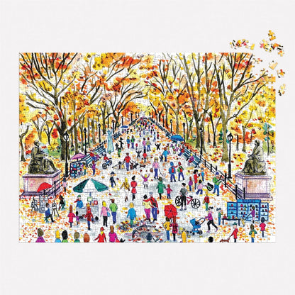 Puzzle - Michael Storrings Fall in Central Park (1000 Piece)