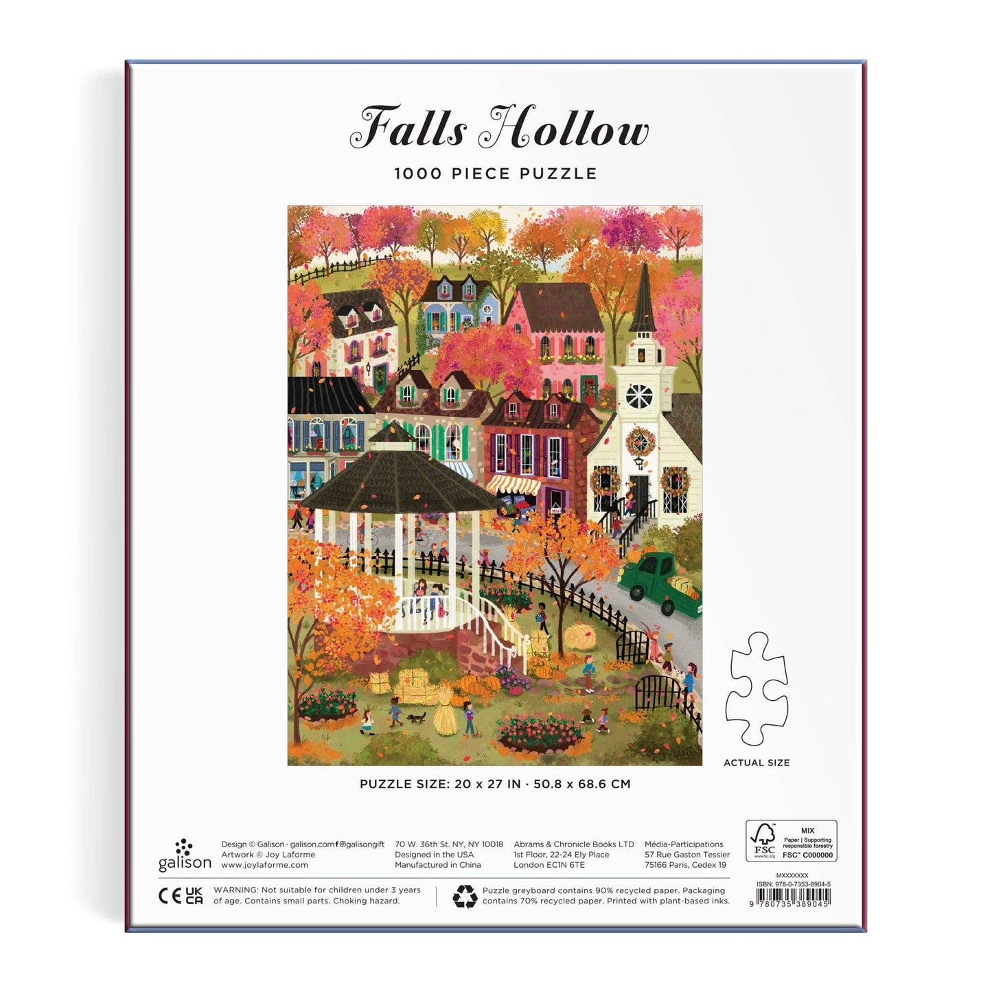 Puzzle - Joy Laforme Falls Hollow (1000 Piece)