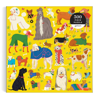 Puzzle - Fashionable Dogs (500 Piece)