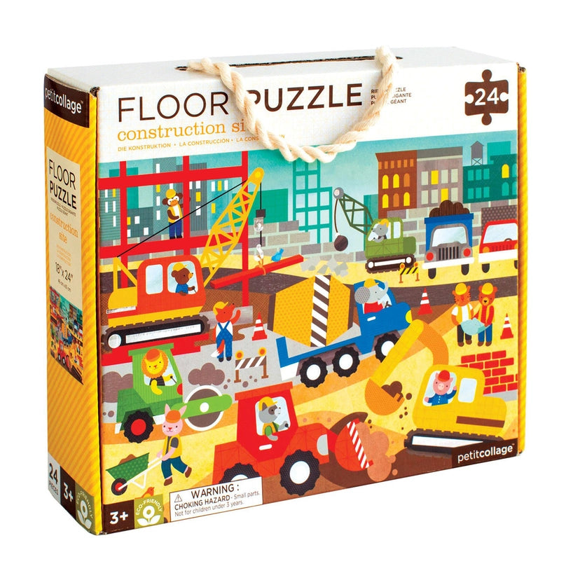 Puzzle - Construction Site Floor Puzzle (24 Piece)