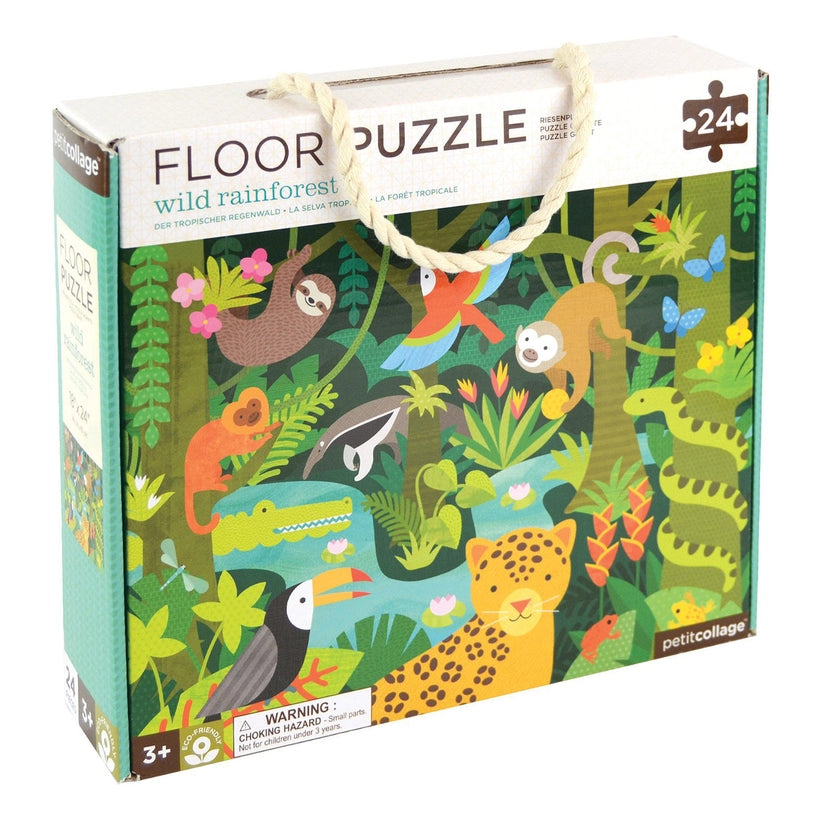 Puzzle - Wild Rainforest Floor Puzzle (24 Piece)
