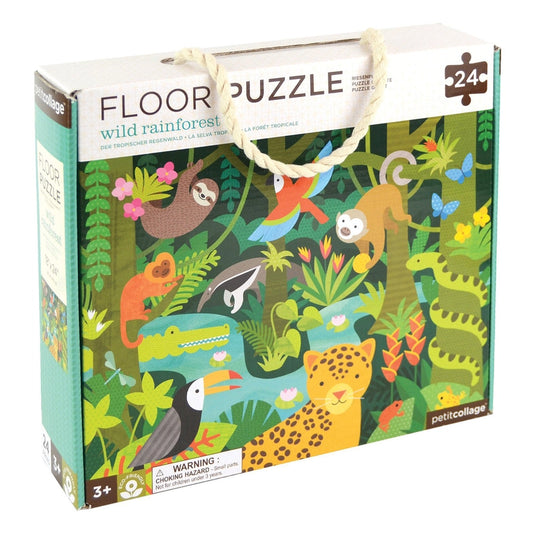 Puzzle - Wild Rainforest Floor Puzzle (24 Piece)