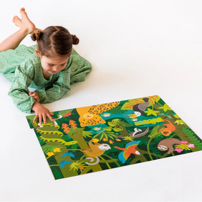 Puzzle - Wild Rainforest Floor Puzzle (24 Piece)