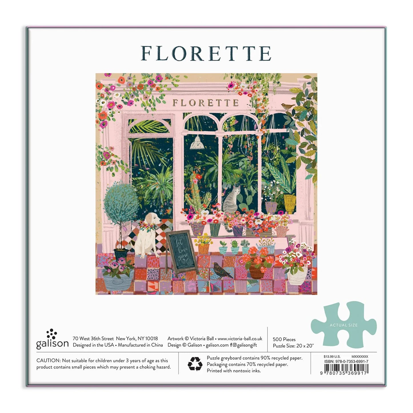 Puzzle - Florette (500 Piece)