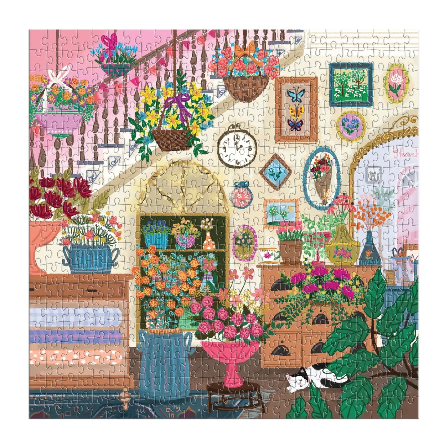 Puzzle - Joy Laforme Flower Shop (500 Piece)