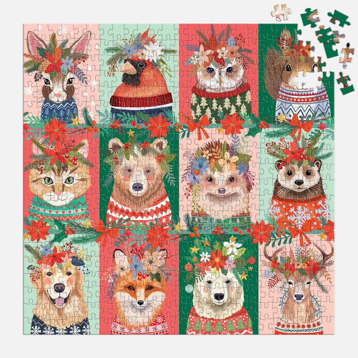 Puzzle - Furry and Bright (500 Piece)
