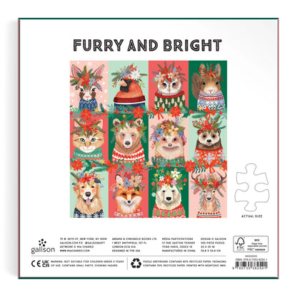 Puzzle - Furry and Bright (500 Piece)
